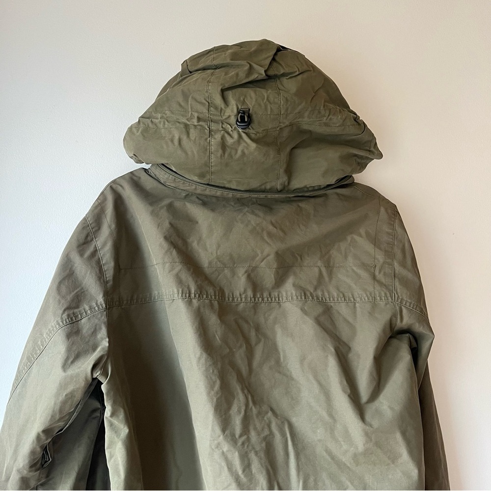 Burton Snowboards Men’s Olive Green Zip Jacket Size Large – Repair Project - Picture 13 of 13